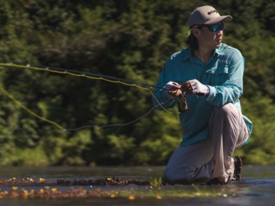 Lawrence Ikeda realiza palestra sobre pesca esportiva e sustentabilidade no RS