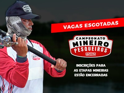 Vagas para o Campeonato Mineiro em Pesqueiros estão esgotadas