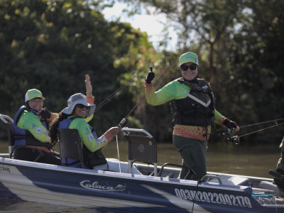 Presença feminina cresce e ganha força na Pesca Esportiva