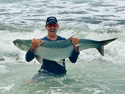 relato, pescaria, mar, tarpon