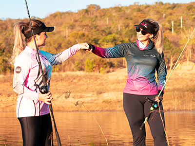 Mulher pescadora: Elas na Pesca está de cara nova, com amor em dobro pela pesca esportiva