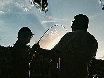 A pesca esportiva já está há 5 gerações nessa família