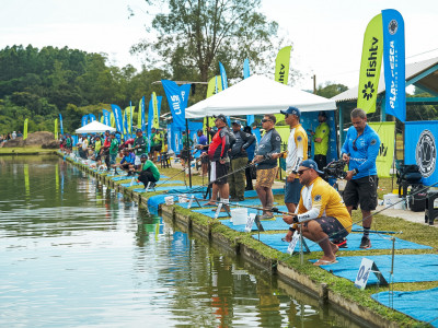 Liga CBP Open leva emoção aos pesqueiros Escama de Ouro e Cantareira neste final de semana. Foto: Fish TV / Liga CBP Open