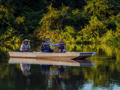 Turismo de pesca esportiva em alta no pantanal antes da piracema