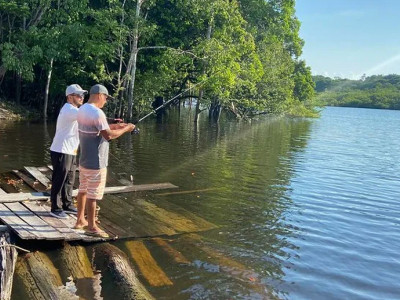 Curso de Agente de Pesca Esportiva em Manaus: Prefeitura cria curso para comunitários do rio Cuieiras