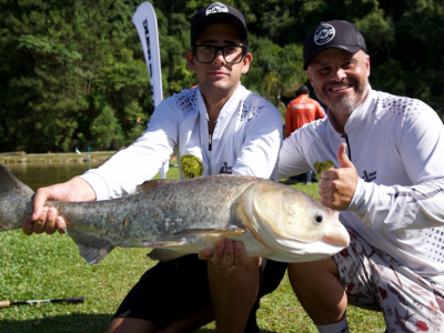 Mais de 370 capturas marcam etapa da Liga CBP Open no Pesqueiro Valle Verde. Foto: Liga CBP Open.