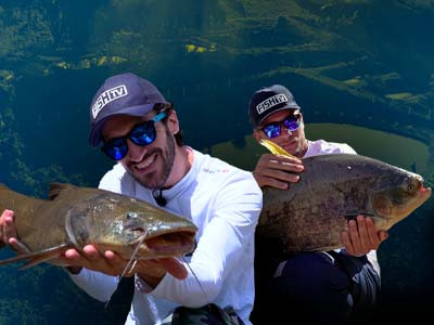 Terceira temporada de Pesqueiros do Brasil tem Kléber Sanches e Juninho Bertazi apresentando ainda mais arenas de pesca