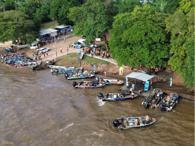 Fim de semana movimenta a pesca esportiva com grandes torneios pelo Brasil. Foto: Circuito Gigantes do Araguaia