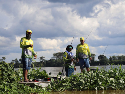 Calendário da pesca esportiva teve fim de semana marcado por disputas acirradas. Foto: Circuito Rondônia de Pesca Esportiva.