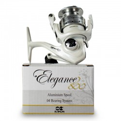molinete, elegance, white, fish tv