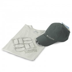 comlumbia, boné, camiseta, combo fish tv