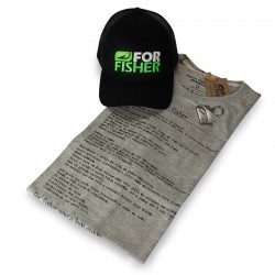 For Fisher Boné Chaveiro Camiseta